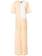 Joseph Printed Jumpsuit - Pink & Purple