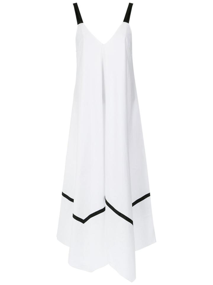 Mara Mac Straight Cut Out Dress - White