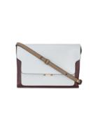 Marni Mini Bi-colour Trunk Shoulder Bag - Blue
