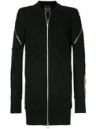 Fagassent Zipped Sweatshirt - Black