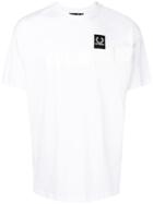 Raf Simons X Fred Perry Panelled Logo T-shirt - White