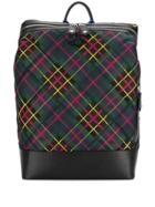 Vivienne Westwood Wimbledon Tartan Backpack - Green