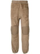 Undercover Shearling Detail Trousers - Brown