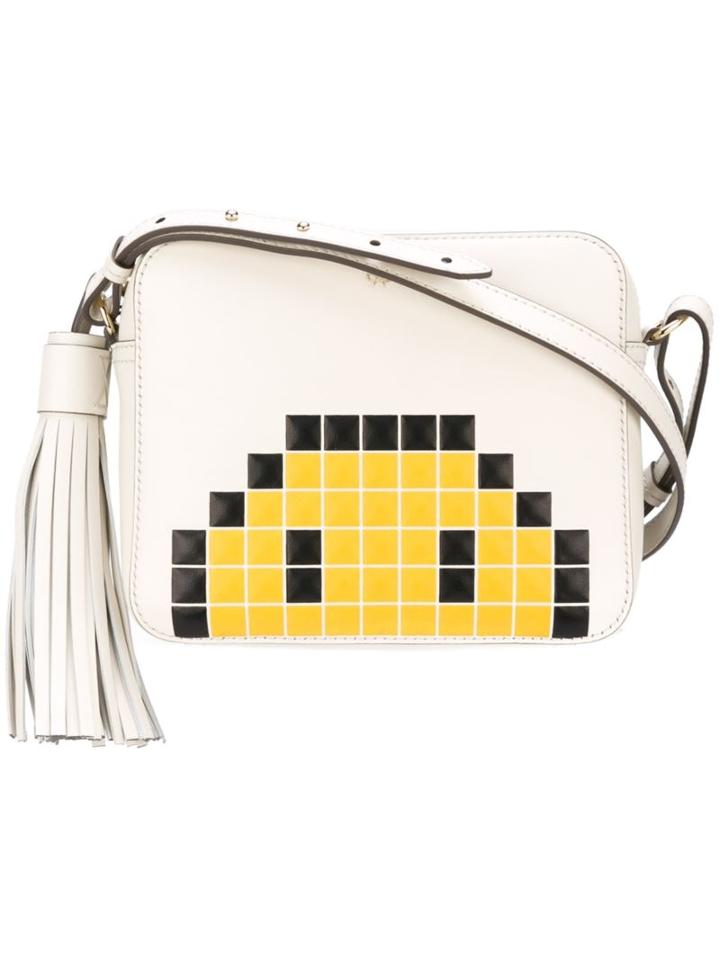 Anya Hindmarch 'smiley' Crossbody Bag, Women's, Nude/neutrals