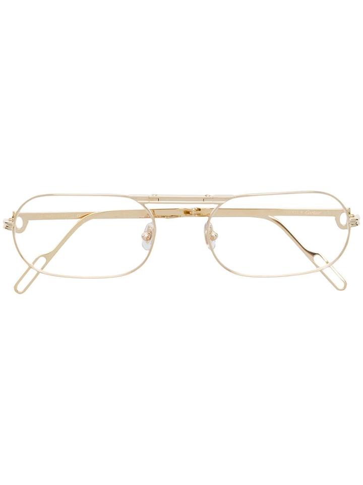 Cartier Tiny Round Shaped Glasses - Gold