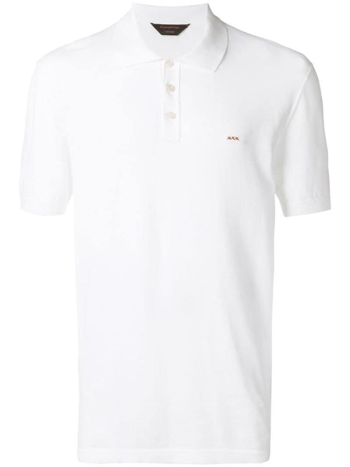 Ermenegildo Zegna Xxx Piqué Polo Shirt - White