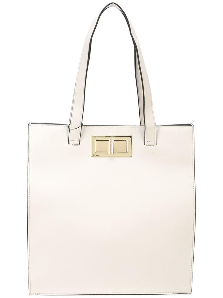 Christian Siriano Two-tone Tote - Neutrals