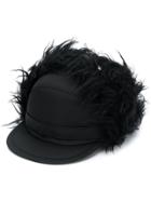 Prada Textured Panel Cap - Black