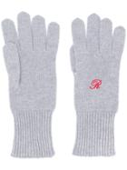 Raf Simons Grey Gloves