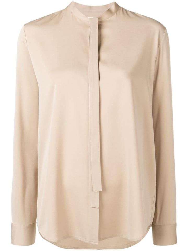 The Row Long-sleeved Shirt - Neutrals