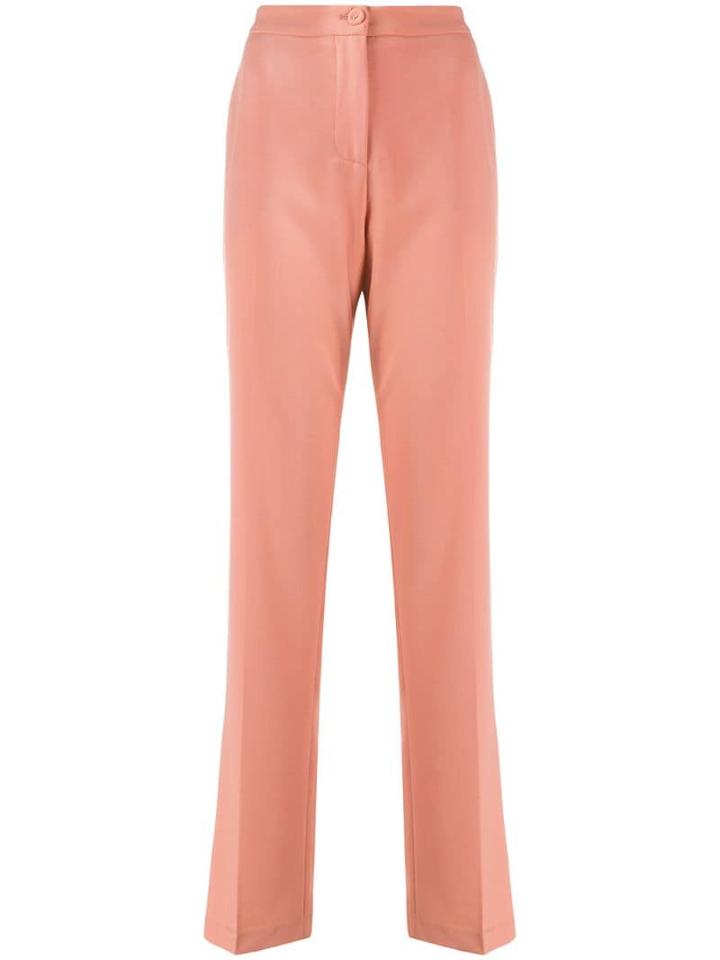 Blumarine Classic Straight-leg Trousers - Pink
