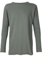 Greg Lauren Long Sleeve Fleece T-shirt