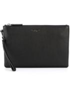 Michael Kors 'bryant' Clutch, Adult Unisex, Black, Leather