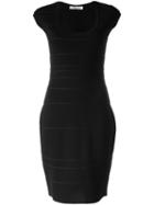 Blumarine Scoop Neck Dress, Women's, Size: 46, Black, Viscose/polyamide