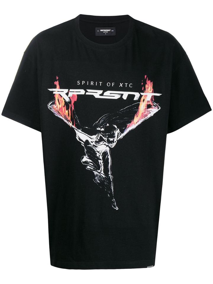Represent Spirit Of Xtv Print T-shirt - Black