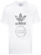 Adidas Draw Print T-shirt - White