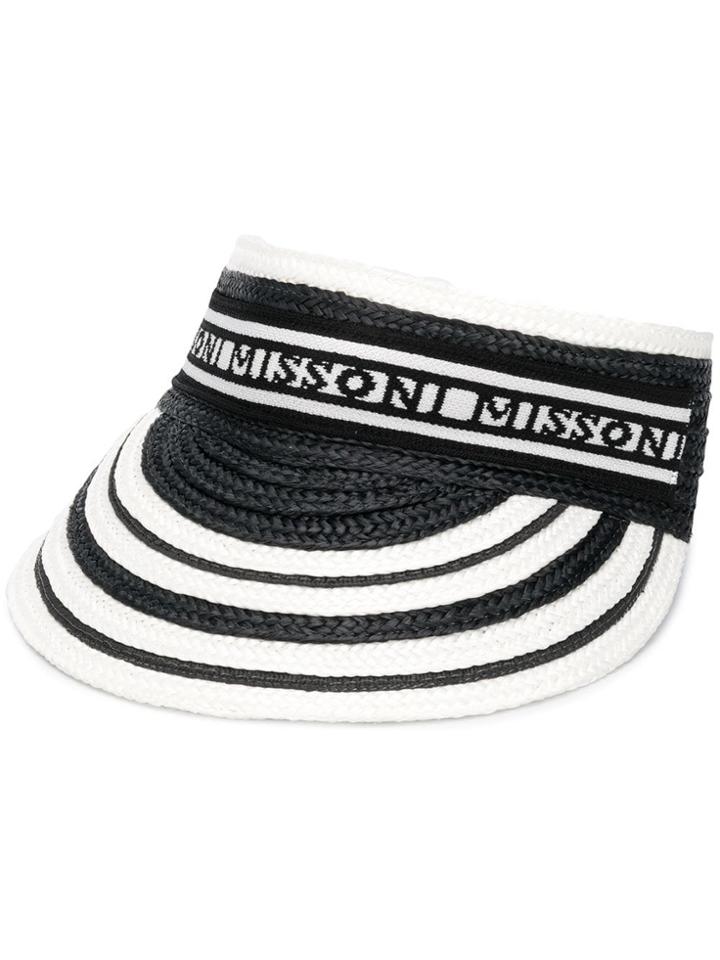 Missoni Woven Visor - Black