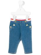 Little Marc Jacobs Sailor Button Jeans, Infant Girl's, Size: 6 Mth, Blue