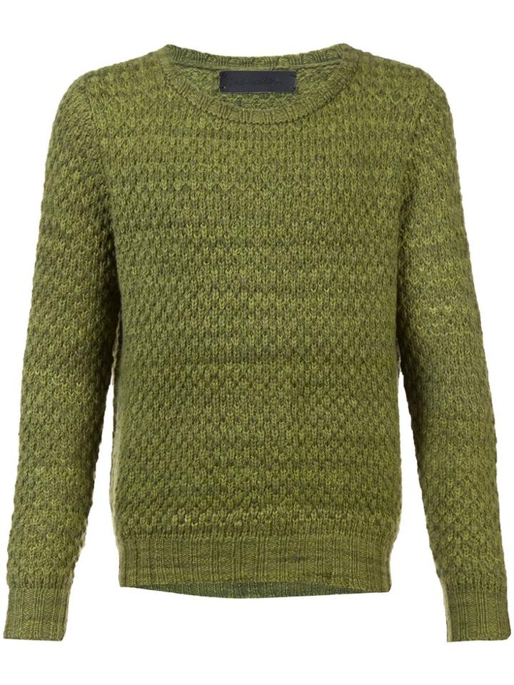 The Elder Statesman Cashmere Chunky Jumper - Green
