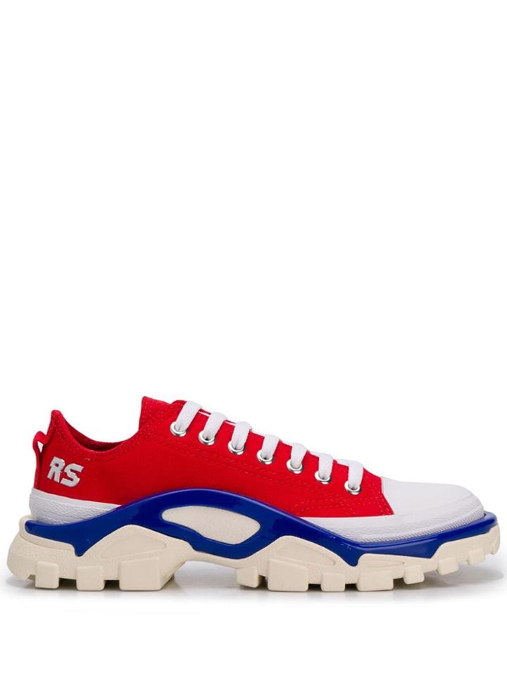 Adidas By Raf Simons Detroit Runner Sneakers - Red