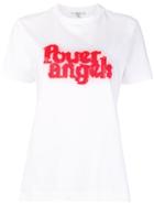 Ganni T Shirt Power Angels - White