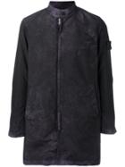 Stone Island Shadow Project Garment Dyed Tpx Coat, Men's, Size: Large, Pink/purple, Polyester