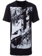 11 By Boris Bidjan Saberi Abstract Print T-shirt