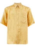 Gucci Button Down Shirt - Yellow & Orange