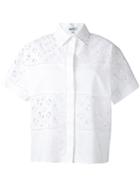 Kenzo 'flying Logo' Shirt - White