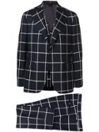 Gabriele Pasini Check Print Two-piece Suit - Blue