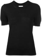 Barrie Cashmere Knitted Top - Black