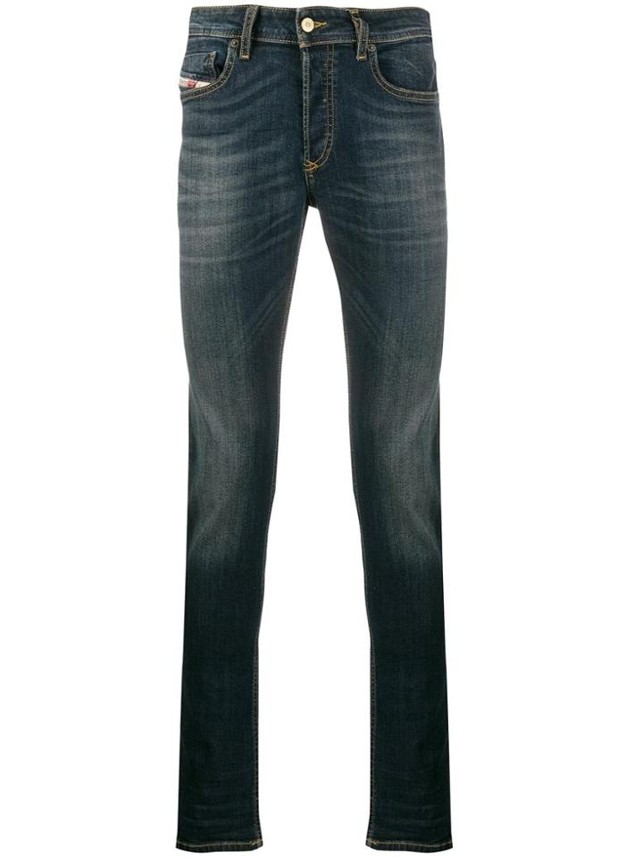 Diesel Sleenker-x Skinny Jeans - Blue