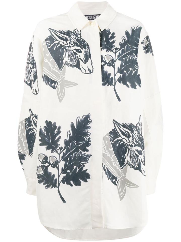 Jacquemus La Chemise Loya Shirt - White