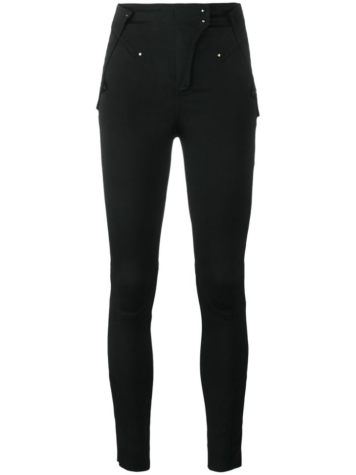 Esteban Cortazar Skinny Trousers - Black