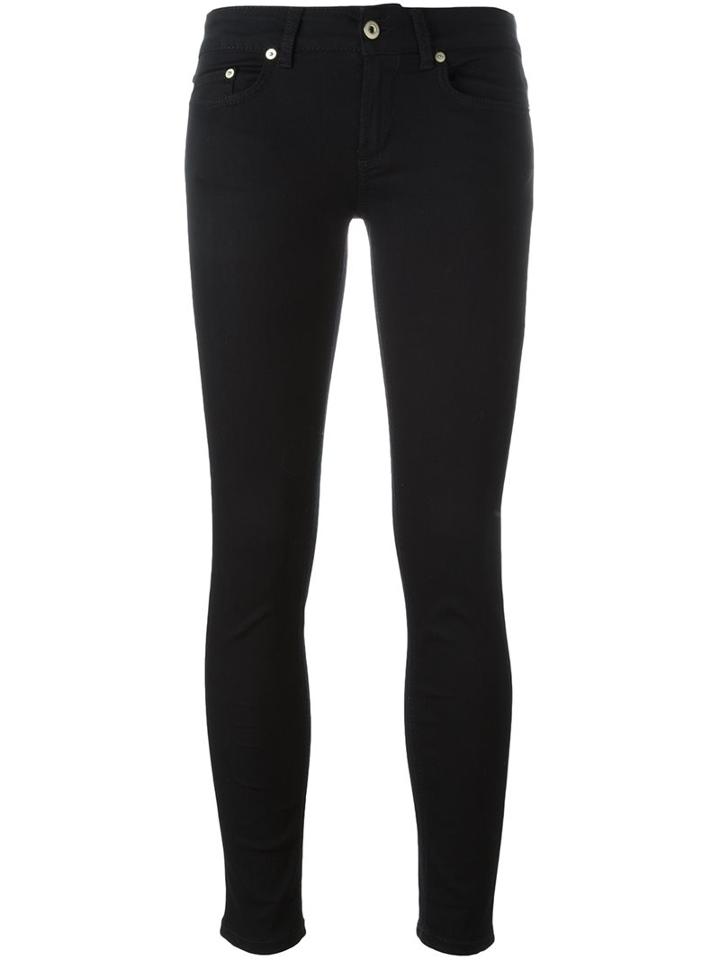 Dondup Skinny Jeans, Women's, Size: 29, Black, Cotton/polyamide/spandex/elastane
