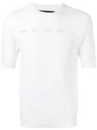 Diesel Black Gold - Oval Cut Out T-shirt - Men - Polyester/viscose - S, White, Polyester/viscose