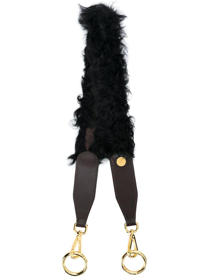 Simonetta Ravizza Furrissima Shoulder Strap - Black