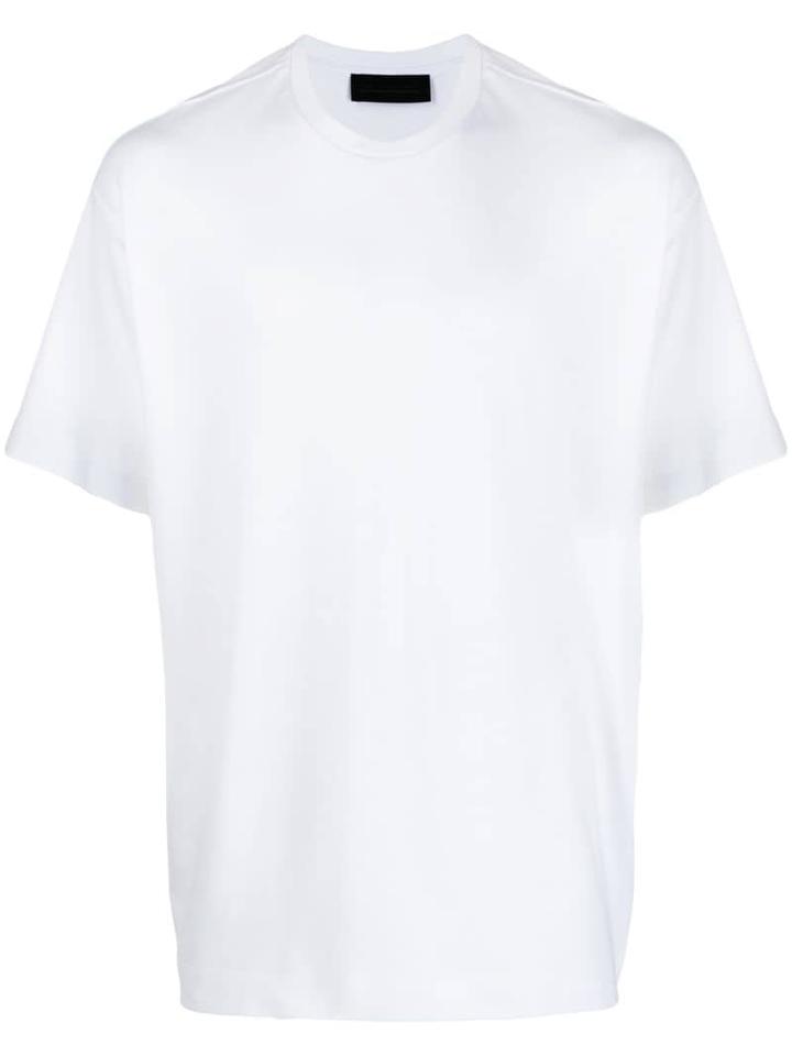 Diesel Black Gold Ribbed Round Neck T-shirt - White