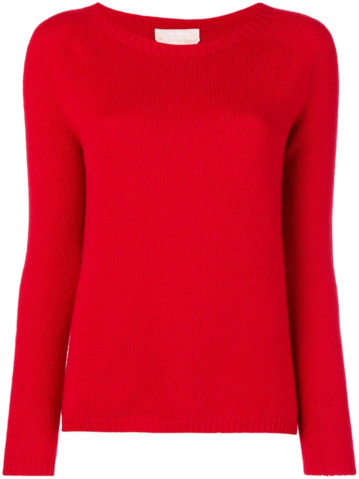 's Max Mara Classic Fitted Sweater - Red