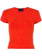 Andrea Bogosian Knitted T-shirt - Red