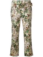 Philosophy Di Lorenzo Serafini Cropped Jacquard Trousers, Women's, Size: 38, Polyester