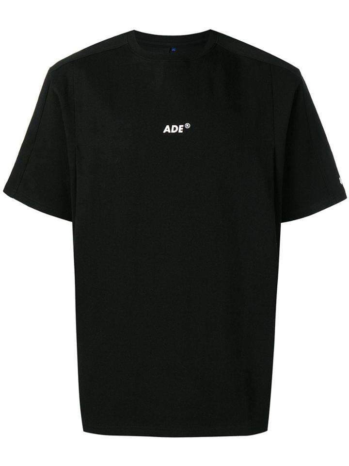 Ader Error Oversized Logo T-shirt - Black