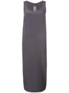 Rick Owens Sleeveless Shift Dress - Grey