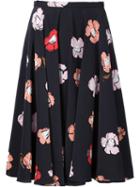 Rochas Floral A-line Skirt