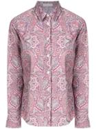 Etro Printed Buttoned Shirt - Pink & Purple