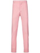 Alexander Mcqueen Slim-fit Trousers - Pink