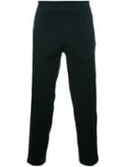 Y-3 Cropped Track Pants, Men's, Size: Large, Black, Cotton