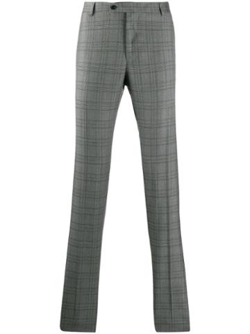 Tonello Checked Trousers - Grey