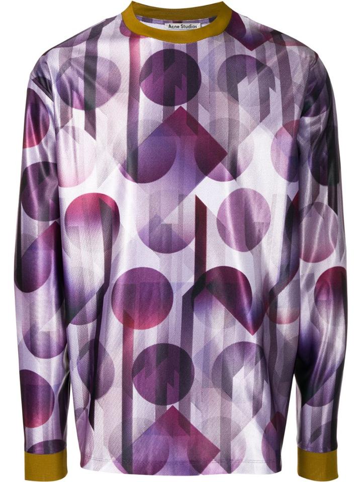 Acne Studios Relaxed Fit T-shirt - Purple