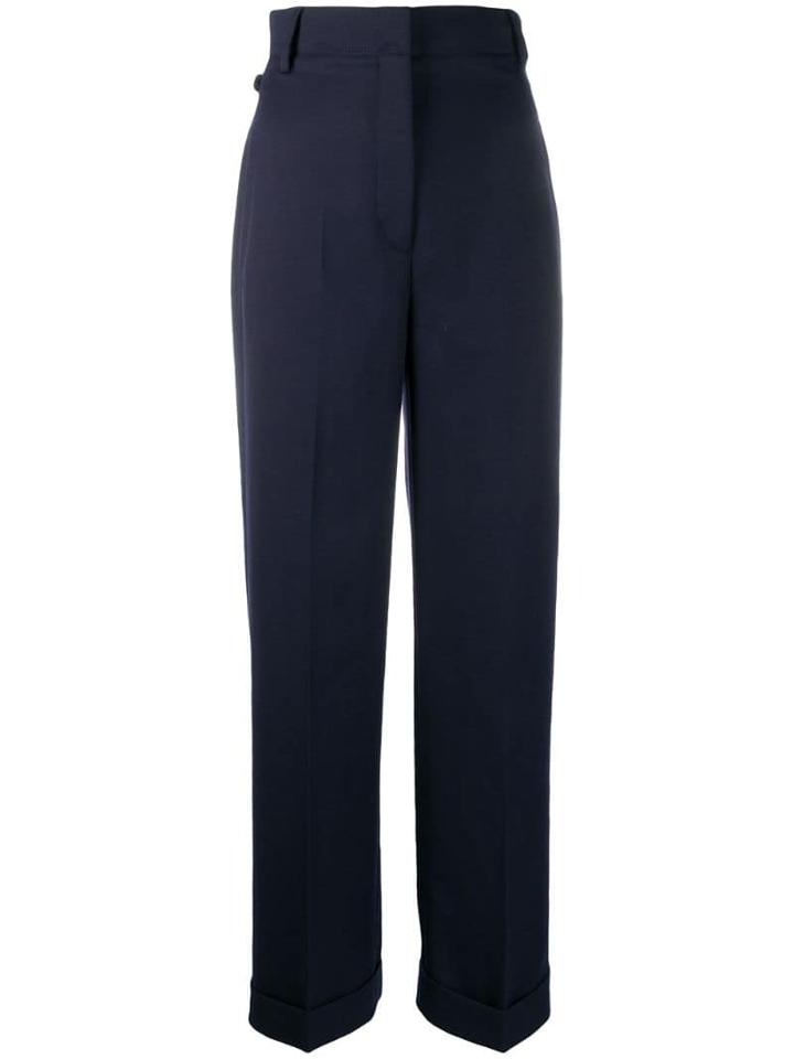 Acne Studios Paper-bag Trousers - Blue